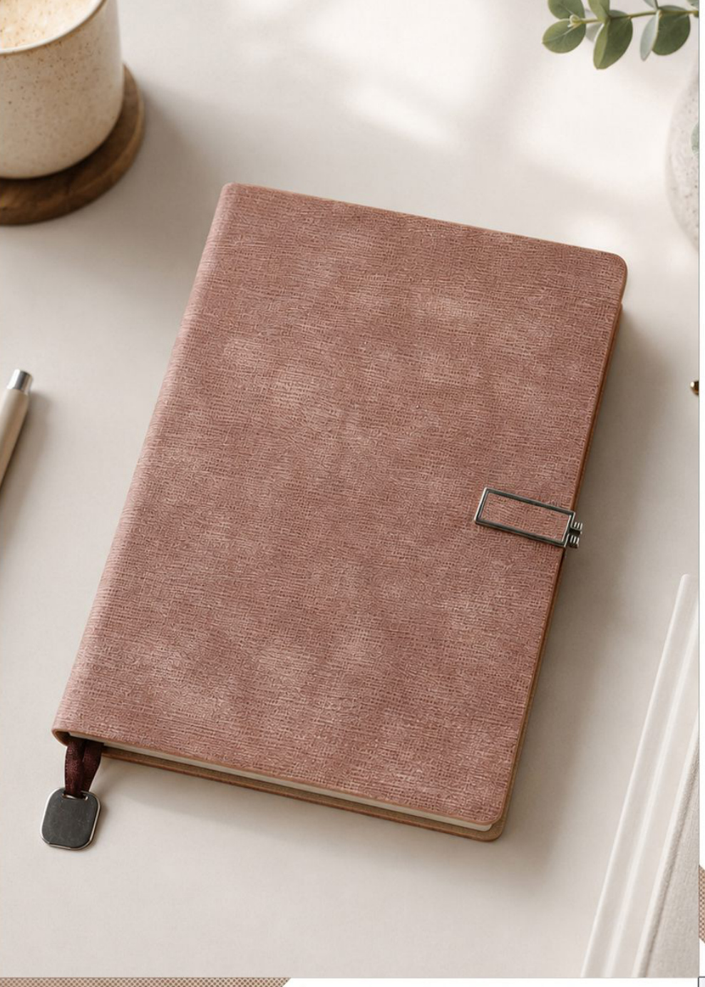 V-720 Executive Hardbound Leatherette Diary